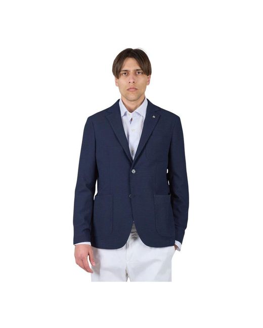 AT.P.CO Blauer Frühlingsmantel Für Männer in Blue für Herren