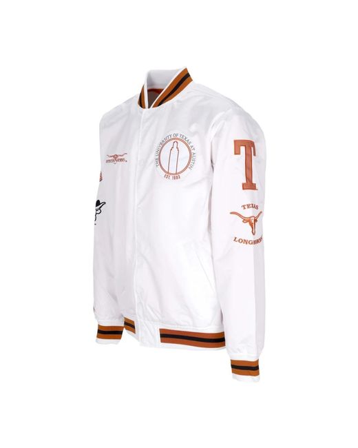 Mitchell & Ness Bomber Jackets in het White voor heren