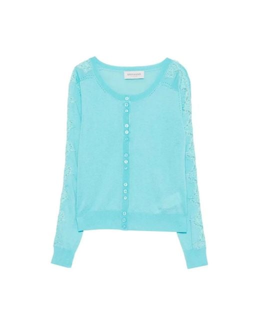 Ermanno Scervino Blue Cardigans