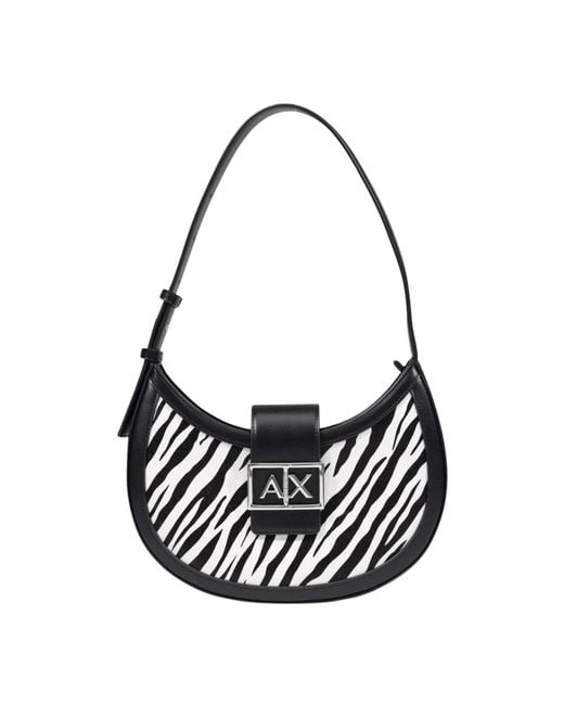 ARMANI EXCHANGE Black Shoulder Bags