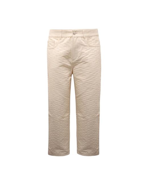 Gcds Natural Straight Fit Jeans for men