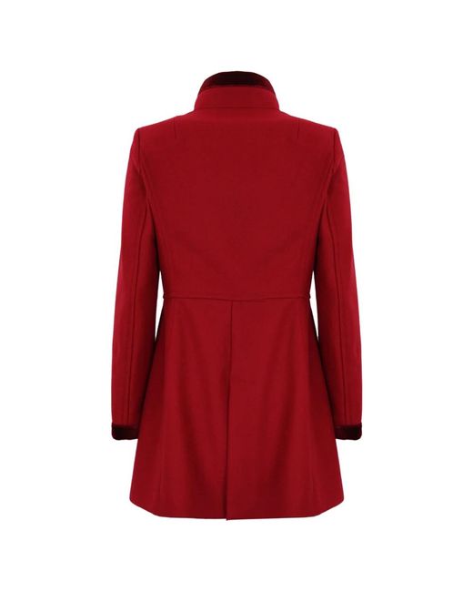 Fay Red Single-Breasted Coats