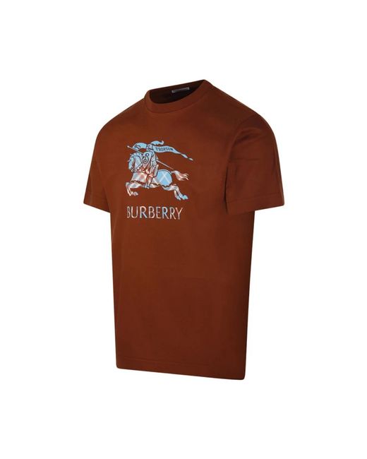 Burberry T-Shirts in Brown for Men | Lyst