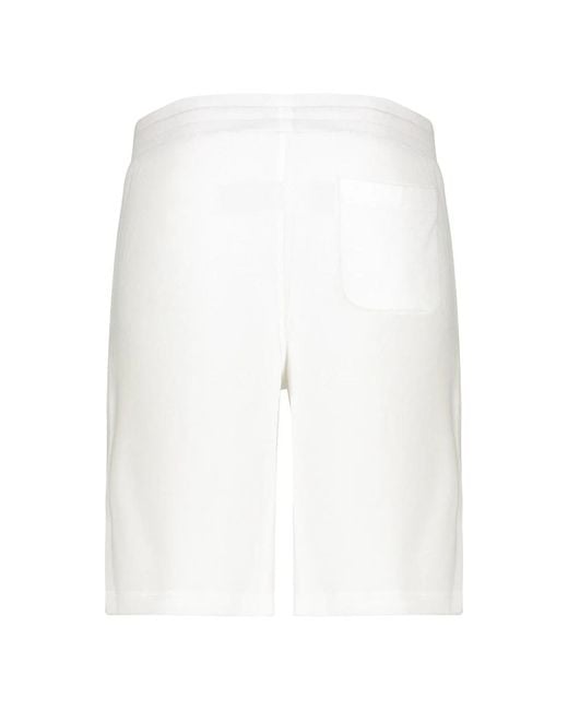 Paul & Shark White Casual Shorts for men