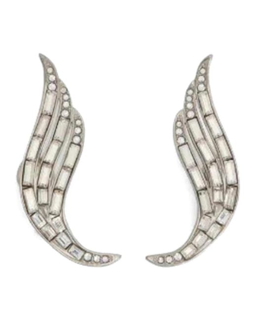Earrings di Jil Sander in Metallic