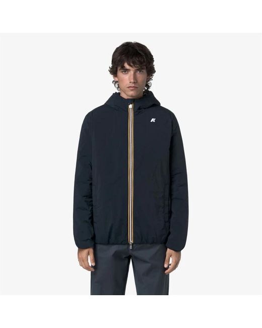 K-Way Jack Plain Warm in Blue für Herren