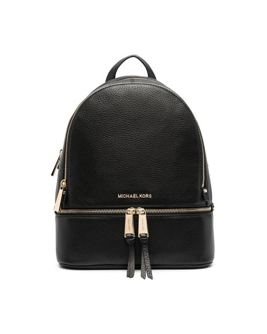 Michael Kors Black Backpacks