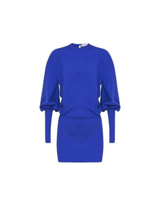 The Attico Blue Short Dresses