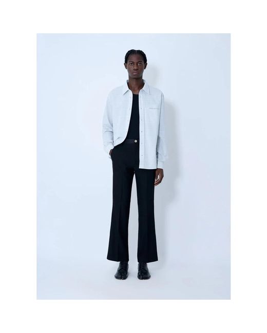 Kiko Kostadinov Blue Wide Trousers for men