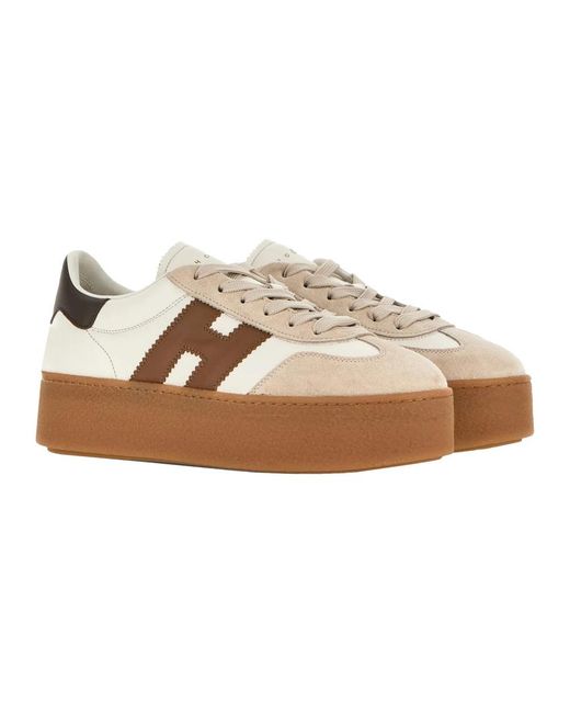 Hogan Brown Sneakers