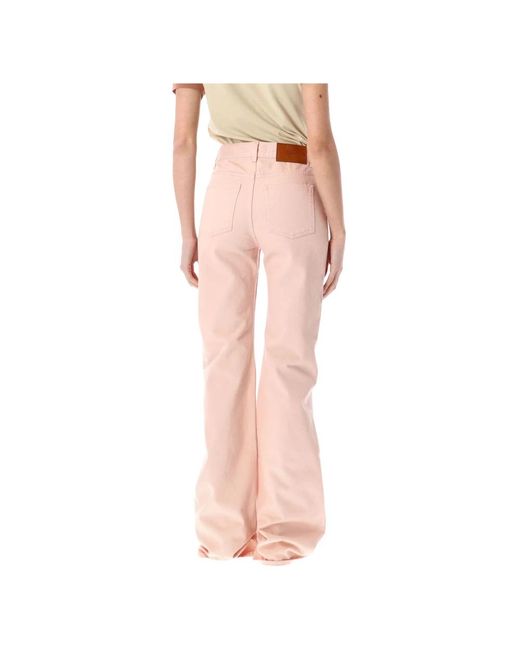 Chloé Wide Jeans in het Pink