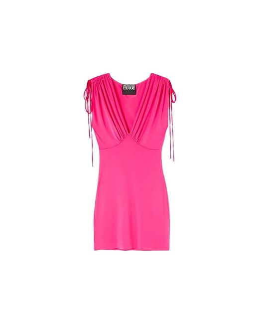 Versace Jeans Couture Pink Short Dresses