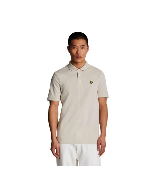 Lyle & Scott Polo in het Gray voor heren