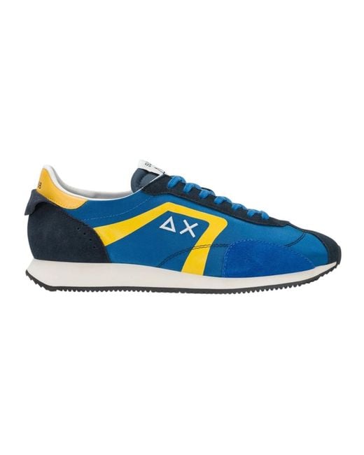 Sun 68 Blue Sneakers for men