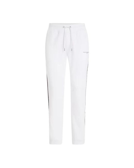 Tommy Hilfiger White Sweatpants for men