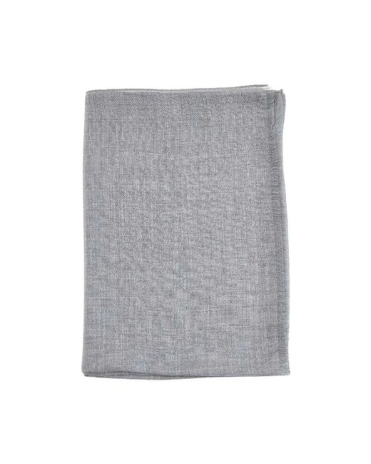 D4.0 Gray Winter Scarves for men