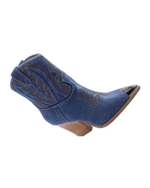 Shoes > boots > cowboy boots Lola Cruz en coloris Blue