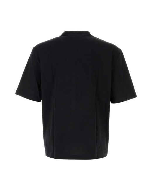 1989 STUDIO Black T-Shirts for men