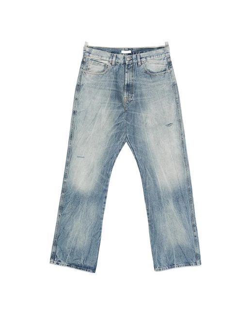 1989 STUDIO Blue Straight Jeans for men