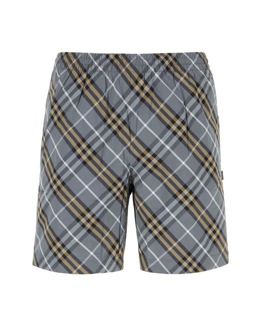 Burberry Gray Beachwear for men