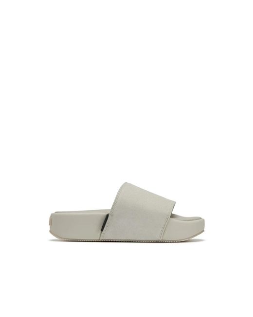 Y-3 Gray Orbit Grey Slide Sandalen