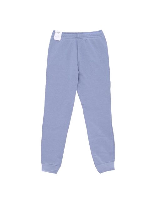 Nike Fitness ,Blauw ,Katoen Essential Fleece Trainingsbroeken in het Blue