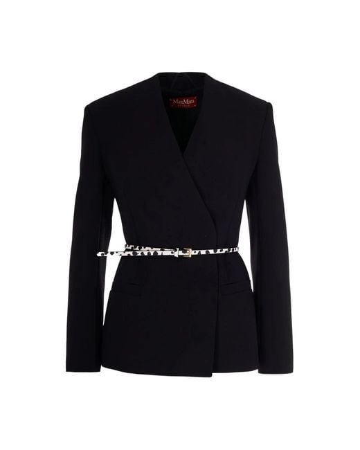 Max Mara Black Blazers