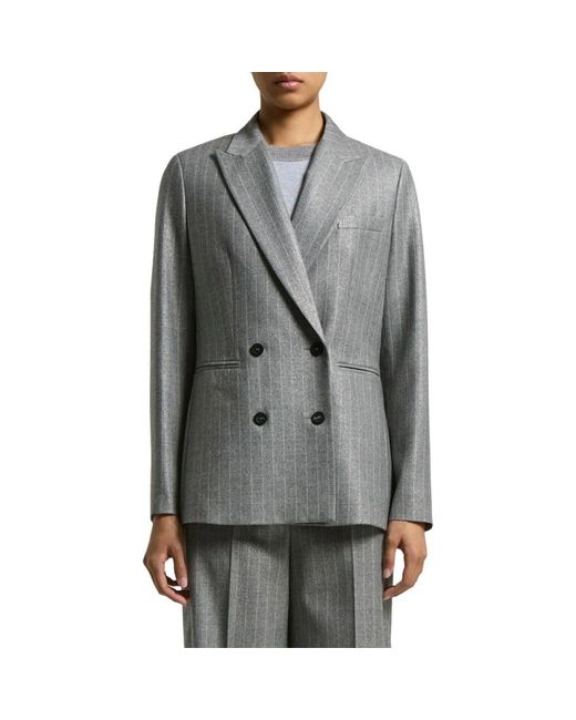 Peserico Gray Blazers