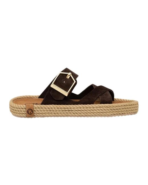 Sliders Bohonomad en coloris Brown