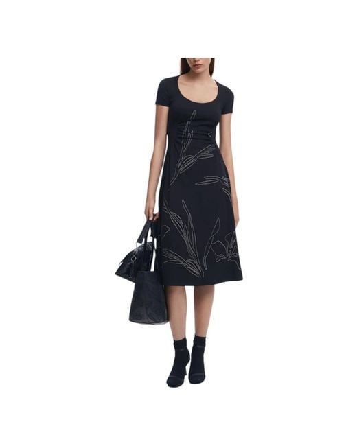 Desigual Black Midi Dresses