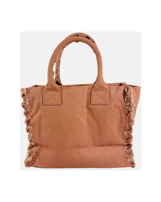 Pinko Brown Tote Bags