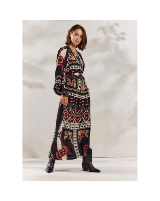 Summum Black Wrap Dresses
