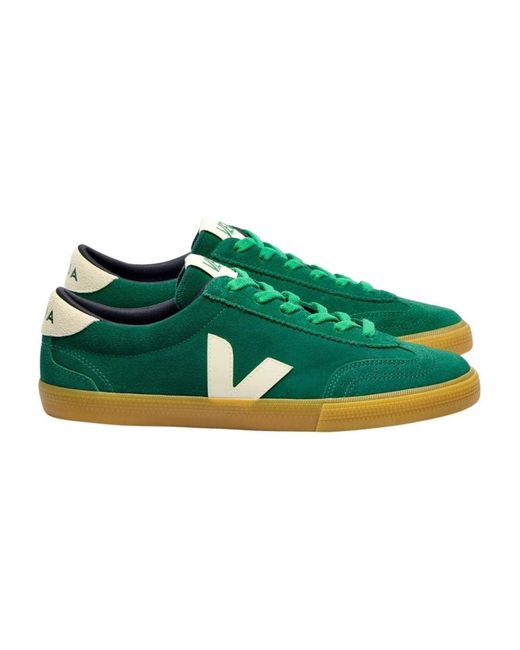Veja Green Volley Suede