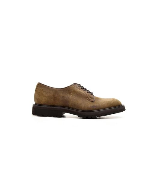 Tricker's Beige schnürschuhe in Brown für Herren