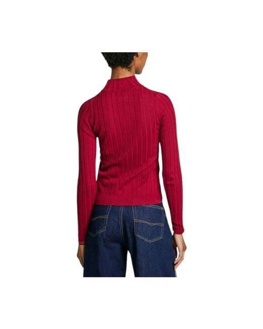 Pepe Jeans Red Turtlenecks