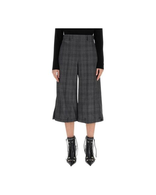 Balenciaga Black Cropped Trousers