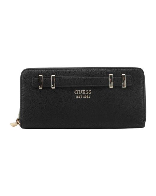 Guess Accessoires ,Zwart ,Gregoria Wallet in het Black