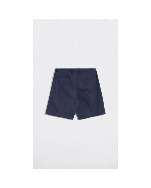 A.P.C. Blue Casual Shorts for men