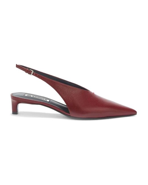 Pumps di Jil Sander in Red