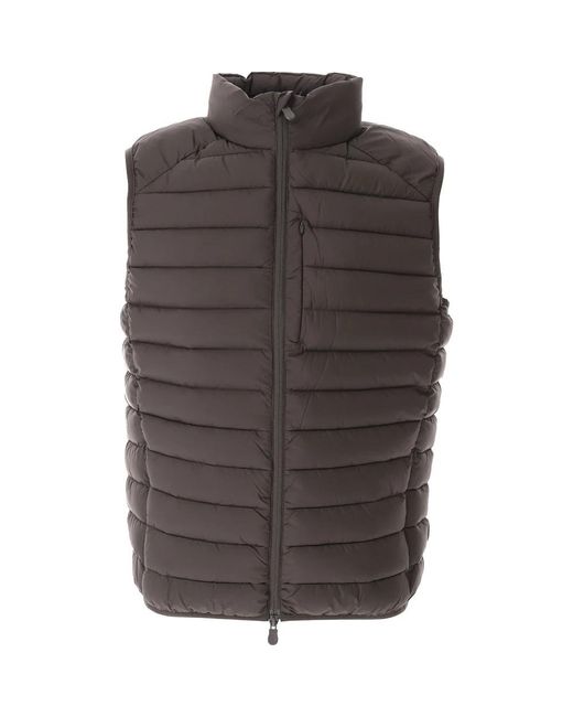 Save The Duck Brown Vests for men