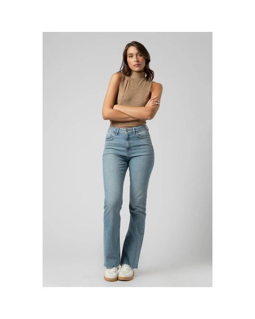 Kocca Blue Boot-Cut Jeans