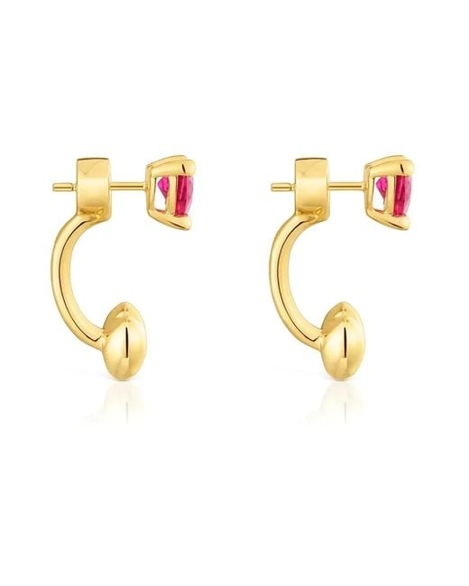 Earrings Tous de color Pink
