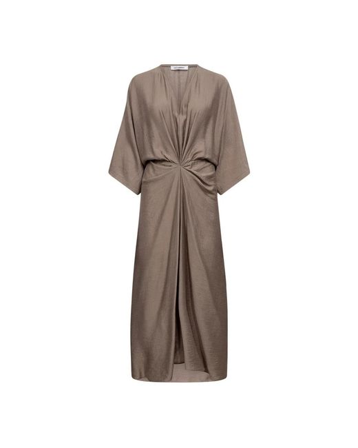 co'couture Brown Midi Dresses