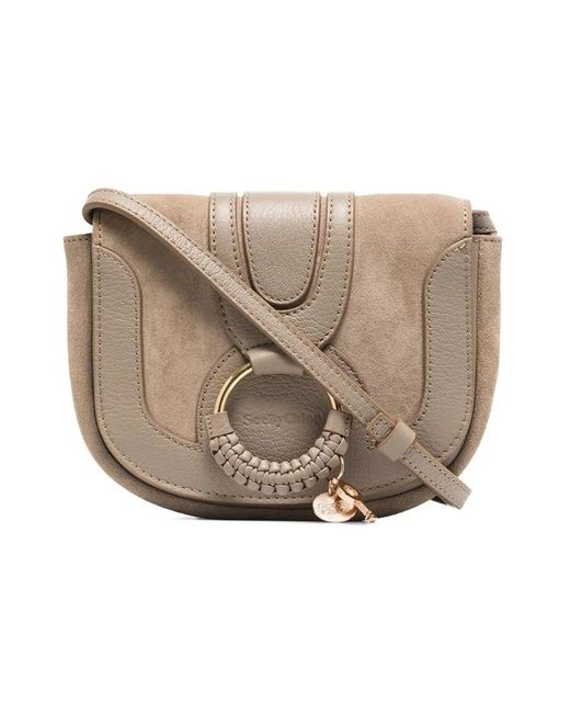 See By Chloé Natural Cross Body Bags
