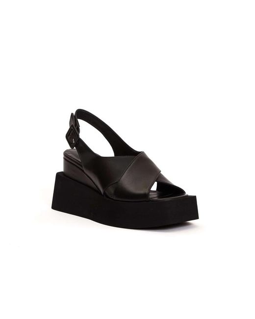 Elena Iachi Black Wedges