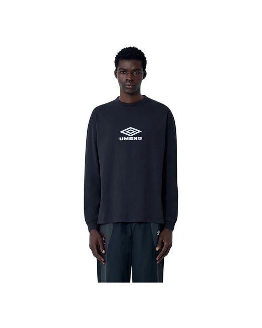 Umbro Blue Long Sleeve Tops for men