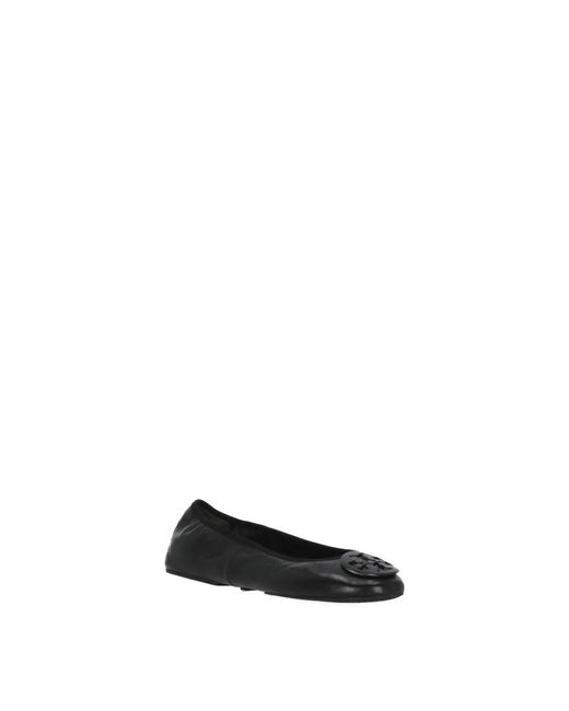 Tory Burch Black Ballerinas