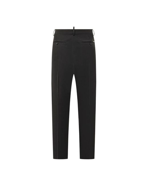 DSquared² Black Slim-Fit Trousers for men