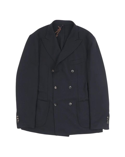 Santaniello Blue Blazers for men