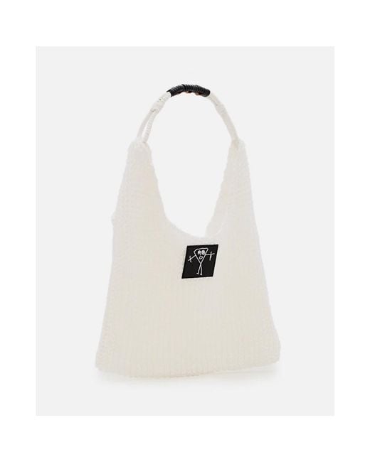 Shoulder Bags Plan C en coloris White
